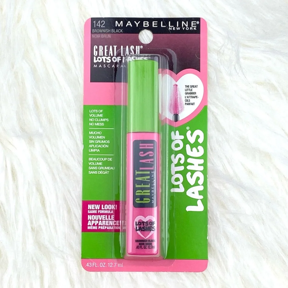Maybelline Great Lash Lots Of Lashes Mascara 142 Brownish Black Washable